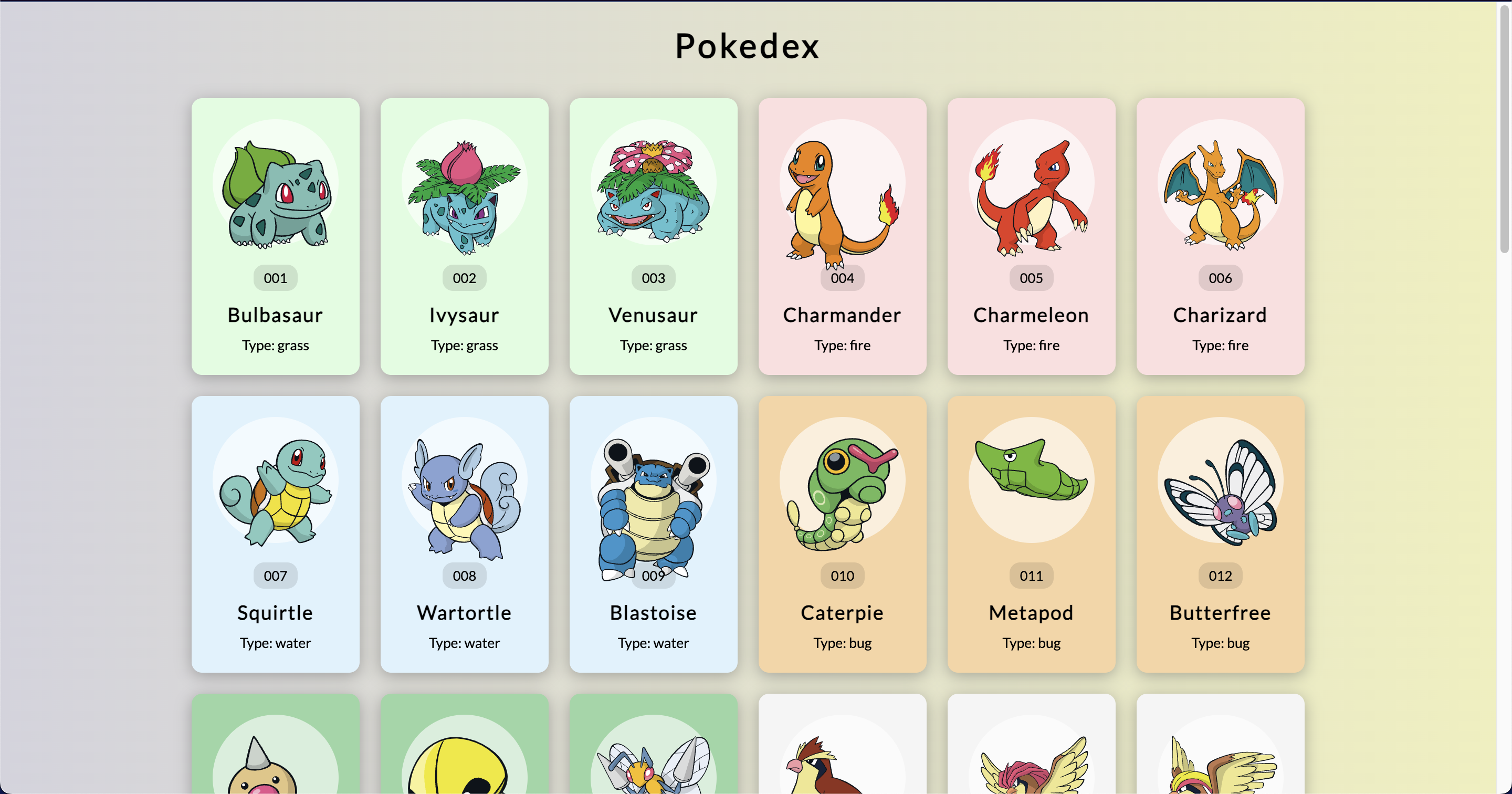 Pokedex thumbnail